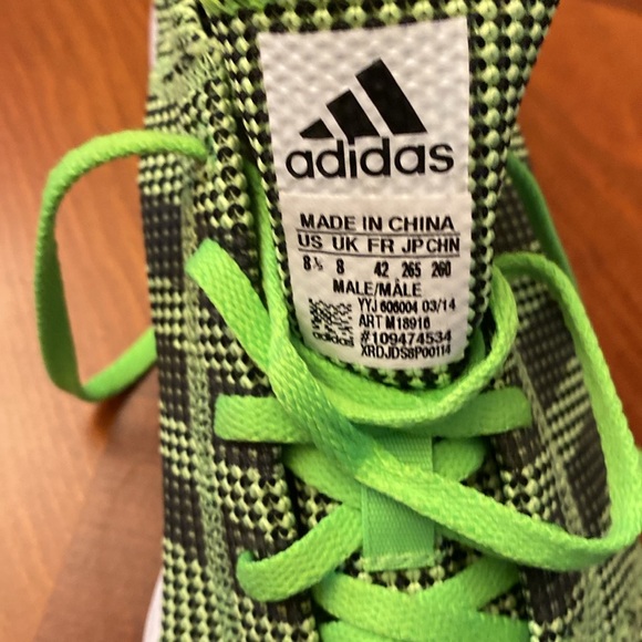 Adidas Men’s Sneakers 8.5 Element Refine Slime Black - Picture 6 of 7